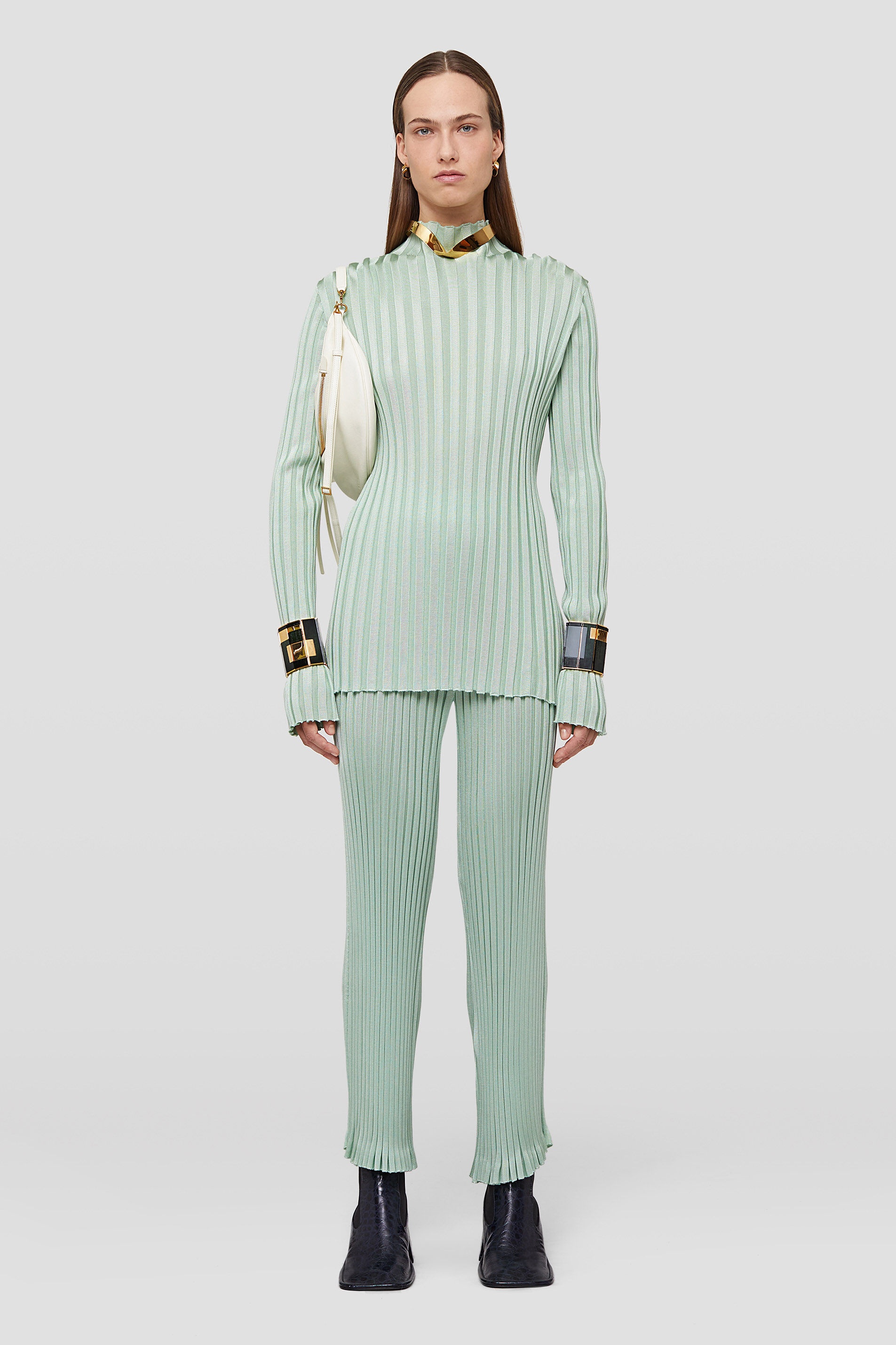 Flared Trousers - 2