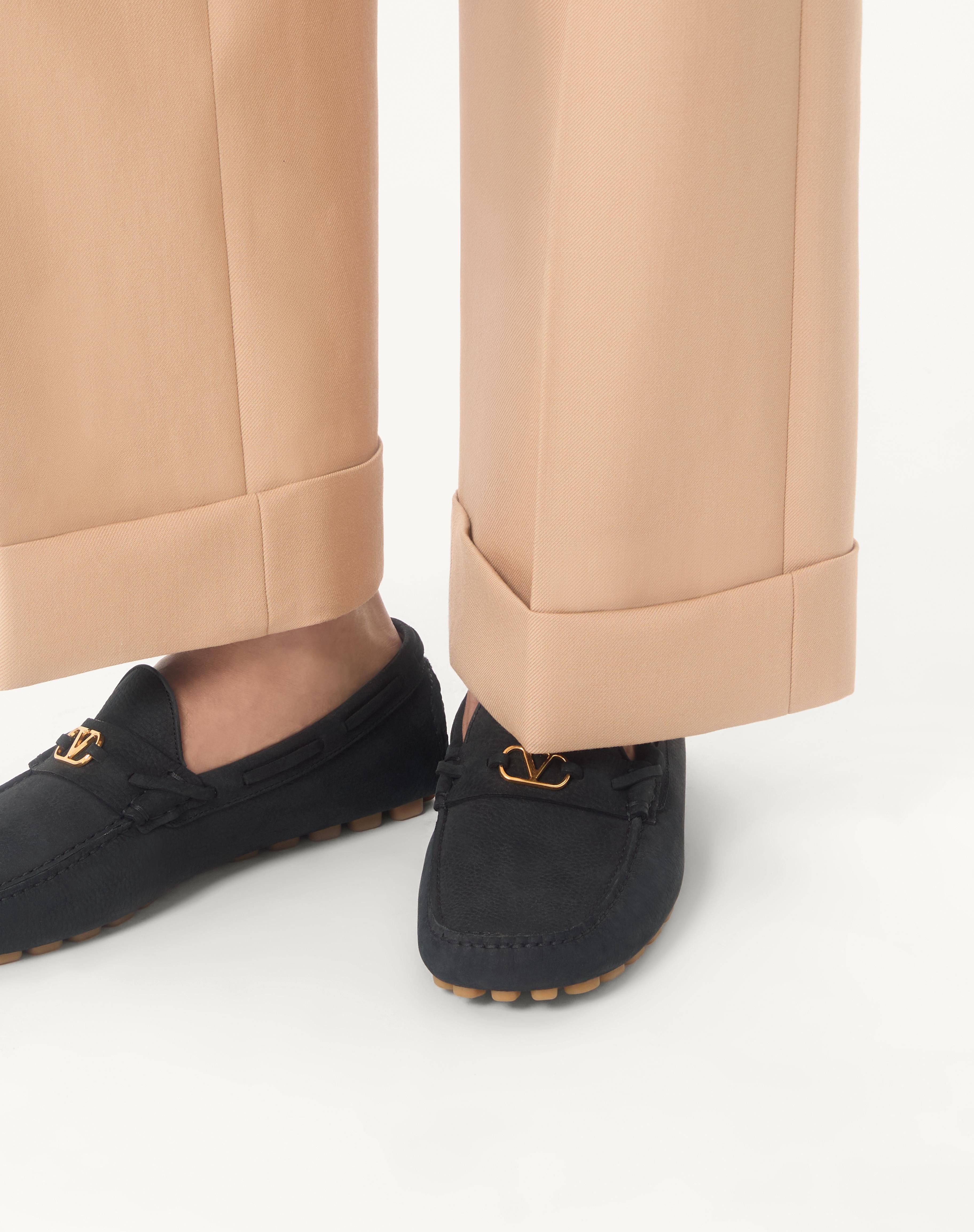 DRIVER FASTAWAY LOAFER IN DEERSKIN SUEDE - 2