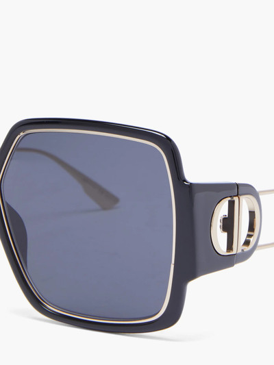 Dior 30Montaigne2 square acetate sunglasses outlook