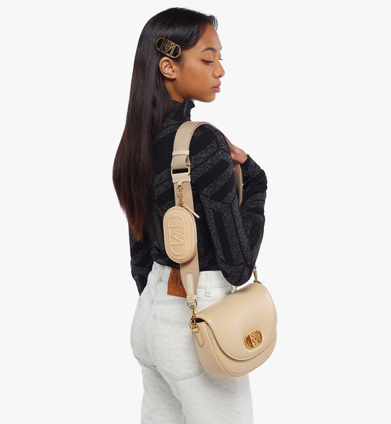 MCM Mode Travia Crossbody w/ Pouch Charm in Lamb Nappa Leather outlook