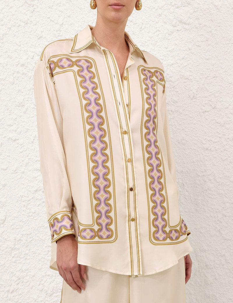 Zimmermann LUNA RETRO SHIRT outlook