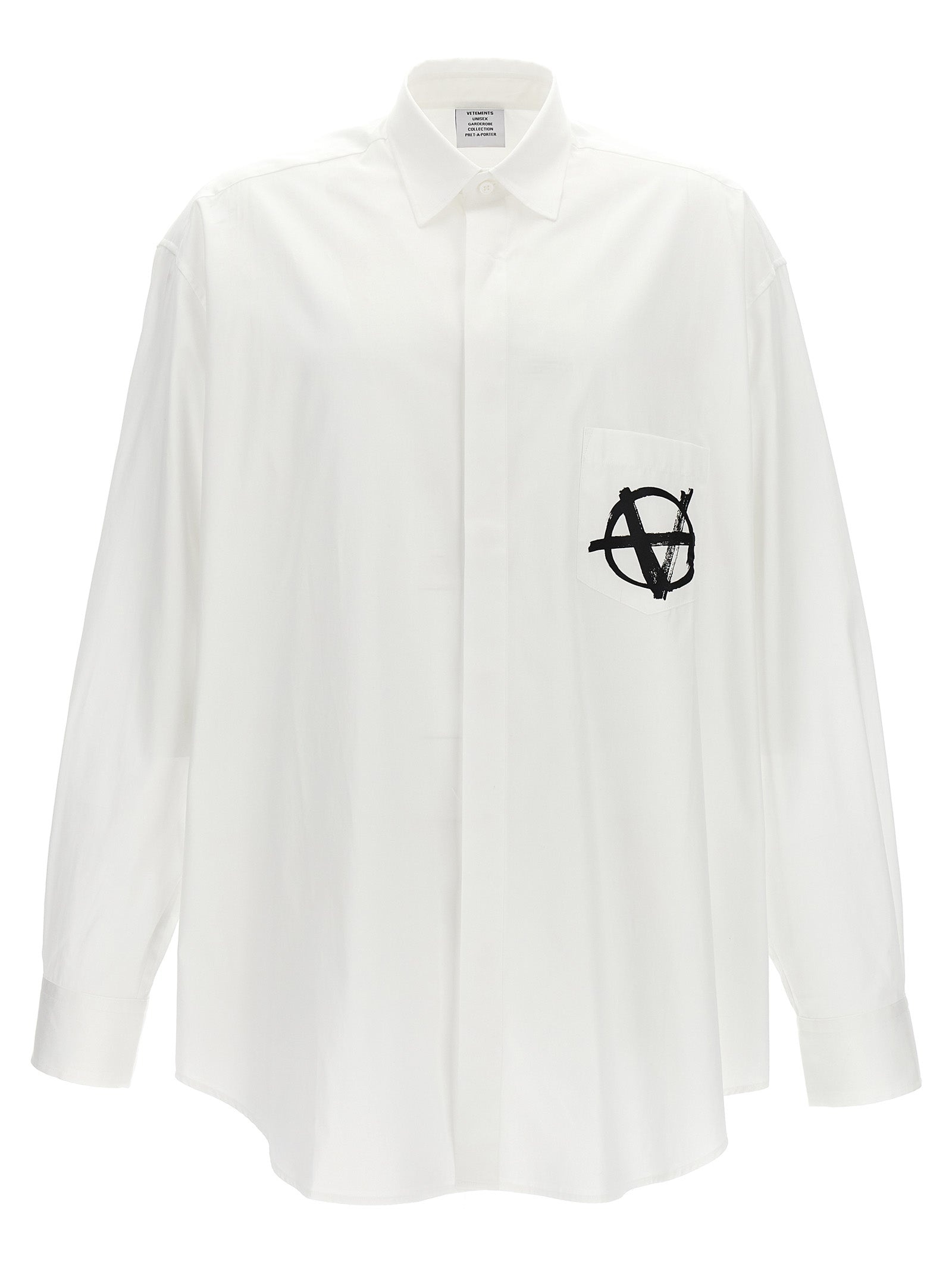 Anarchy Shirt, Blouse White/Black - 1