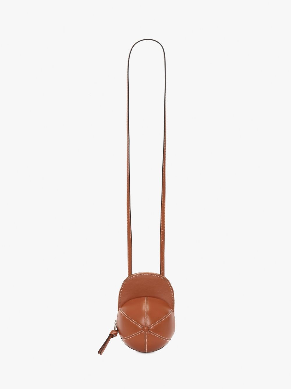 MEDIUM CAP BAG - LEATHER CROSS BODY BAG - 5