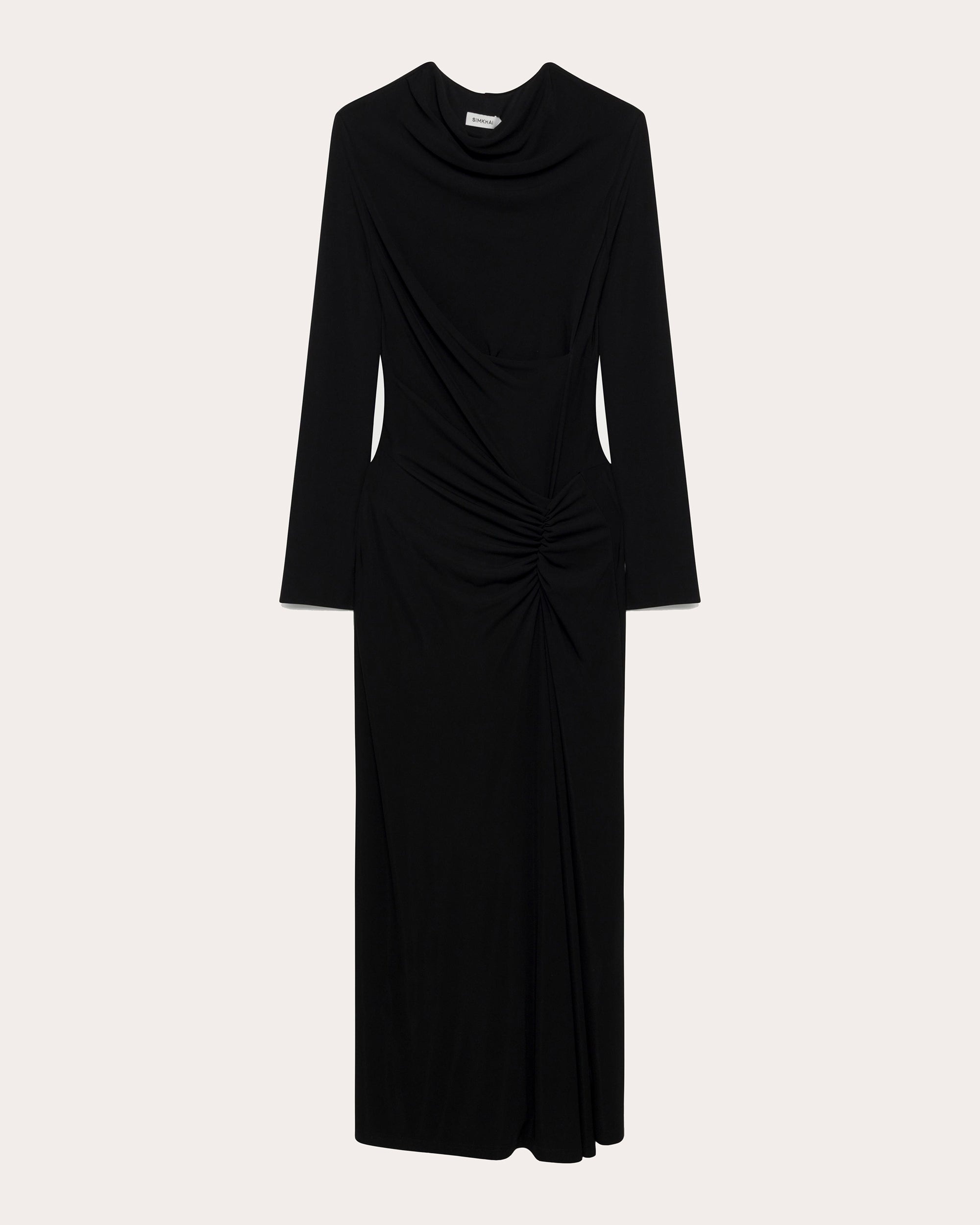 Ferrera Draped Jersey Midi Dress - 5