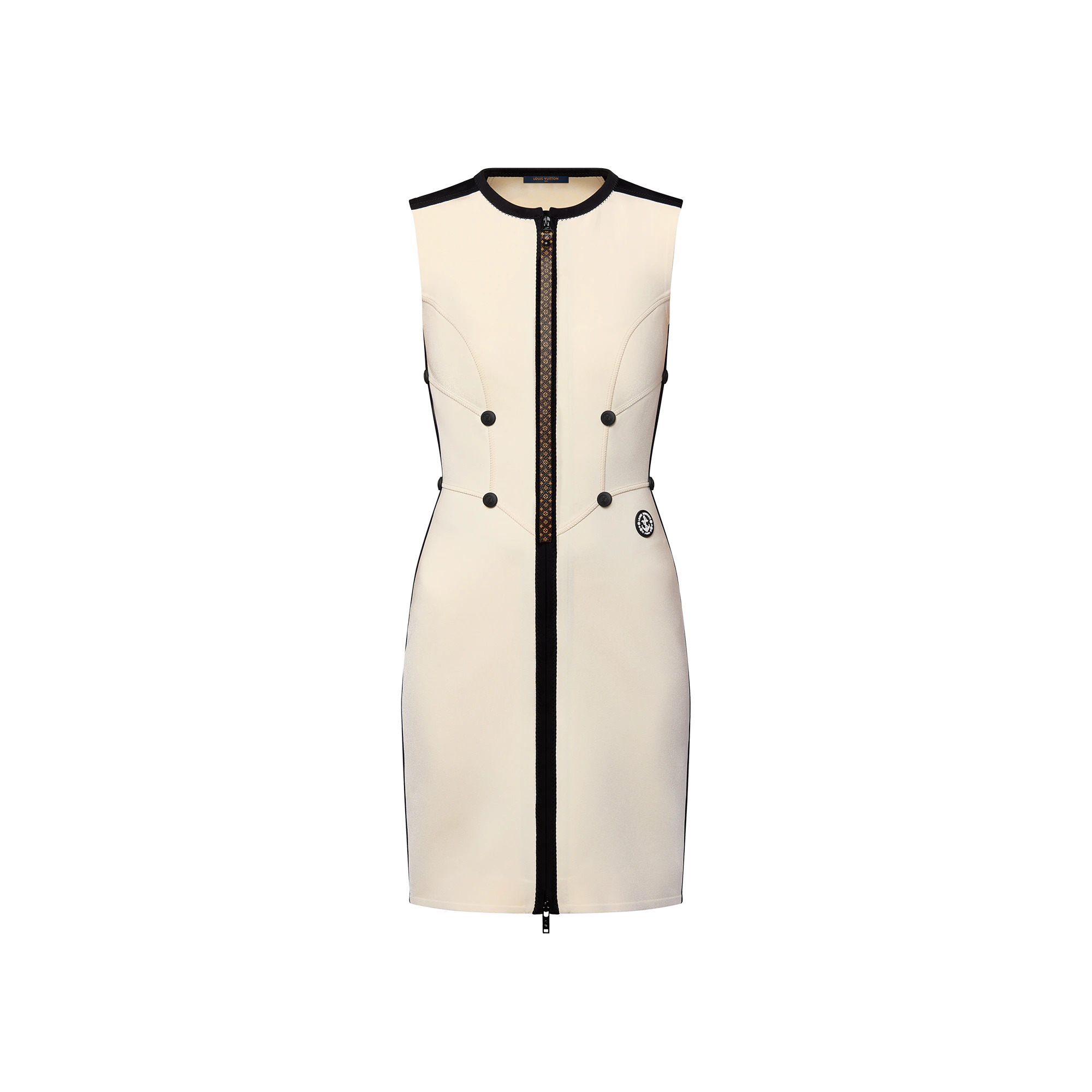 Fitted Scuba Dress - 1