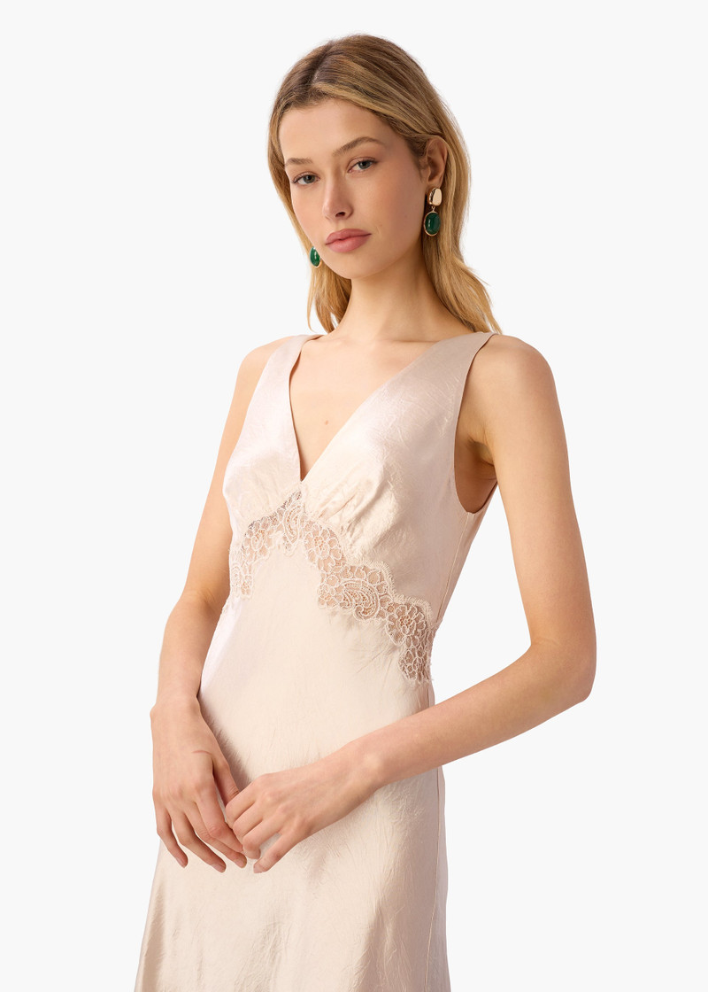 CAMI NYC REHKA MIDI DRESS OAT outlook