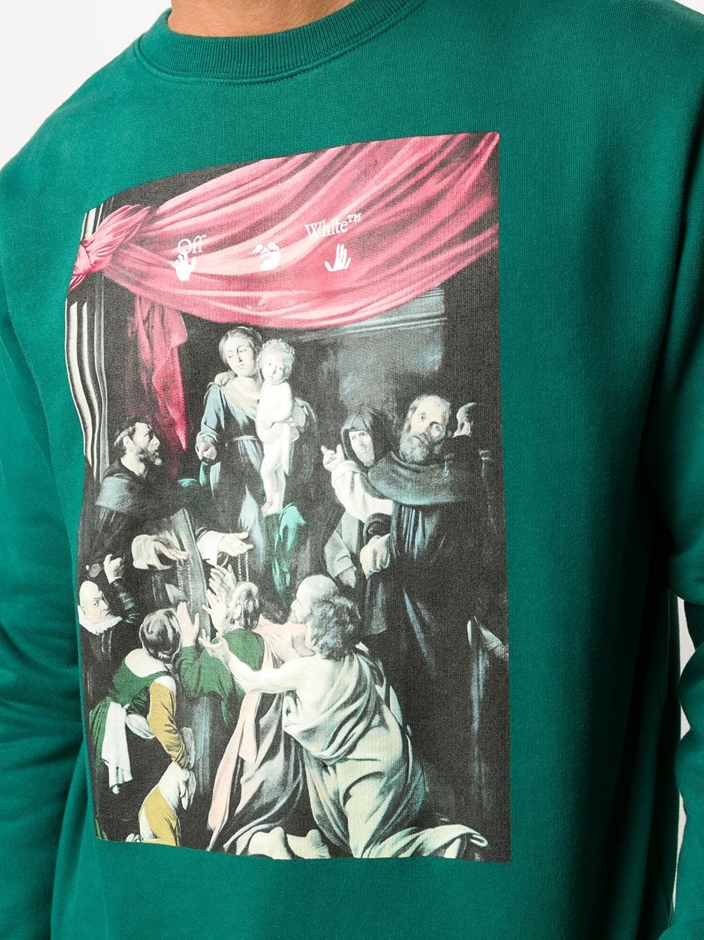 Caravaggio print sweatshirt - 5