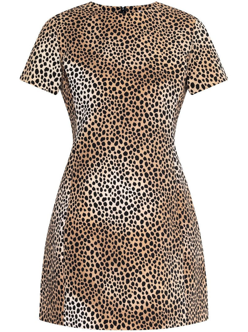 cheetah-print mini dress 1