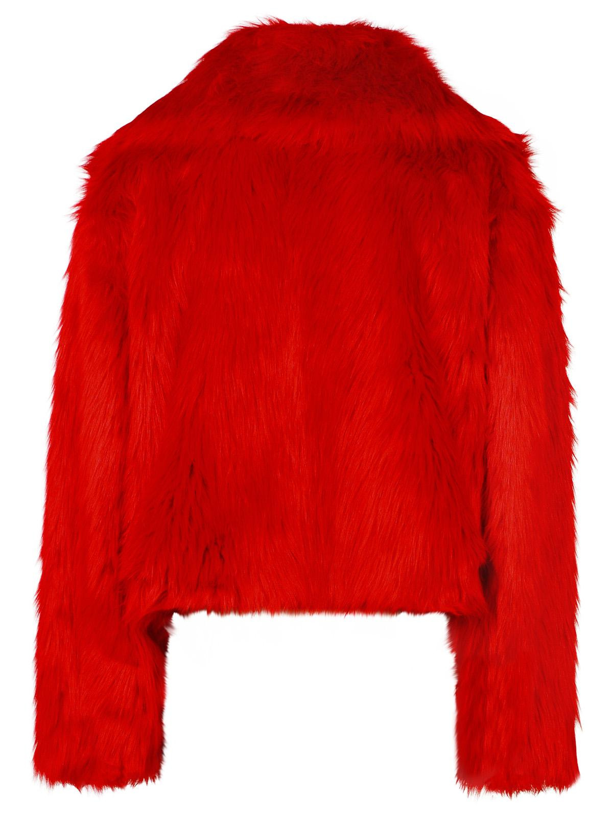 Dsquared2 'Pop Fox' Red Acrylic Blend Jacket Women - 3