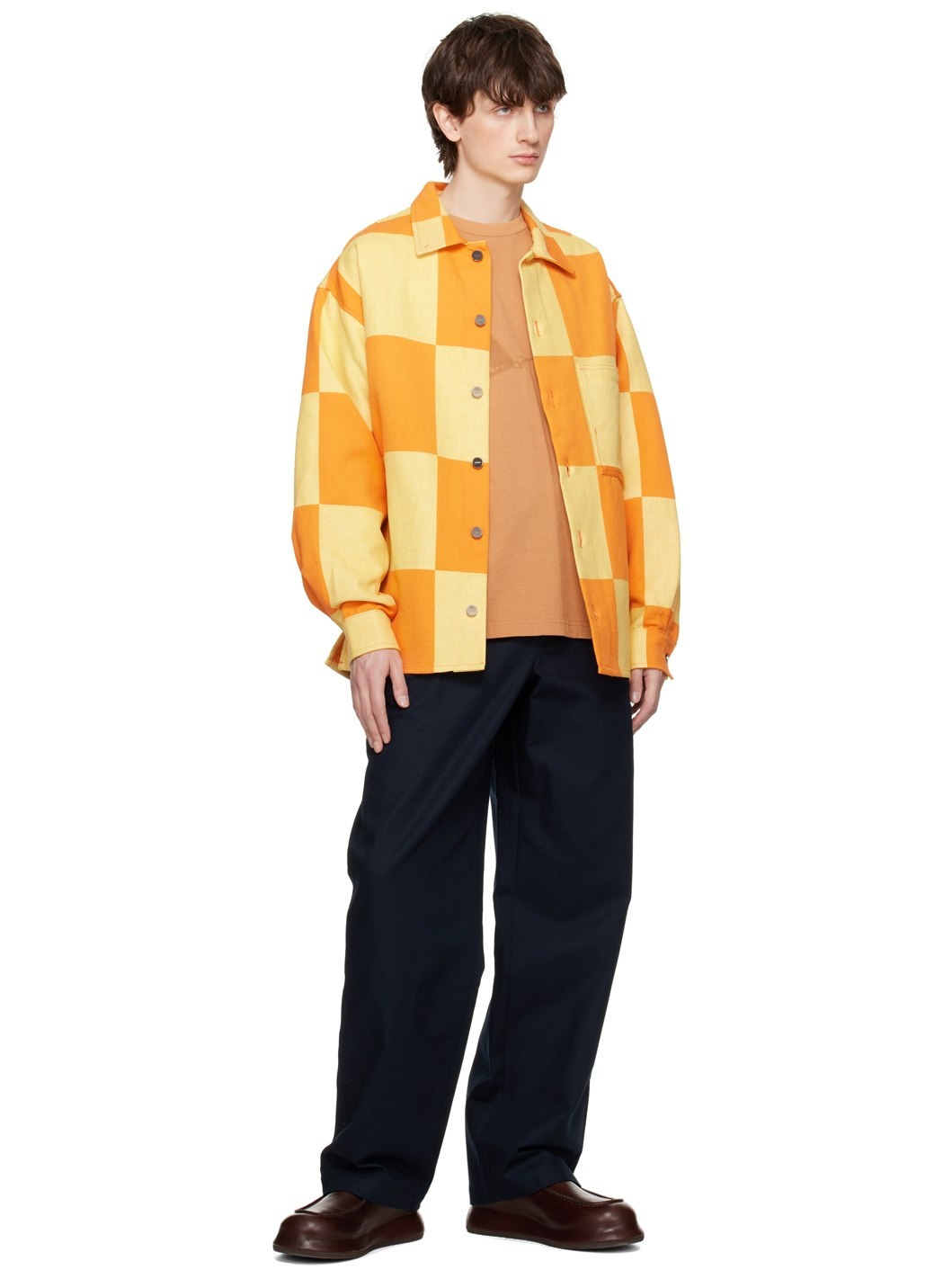 Jacquemus La surchemise Tecido overshirt - Yellow