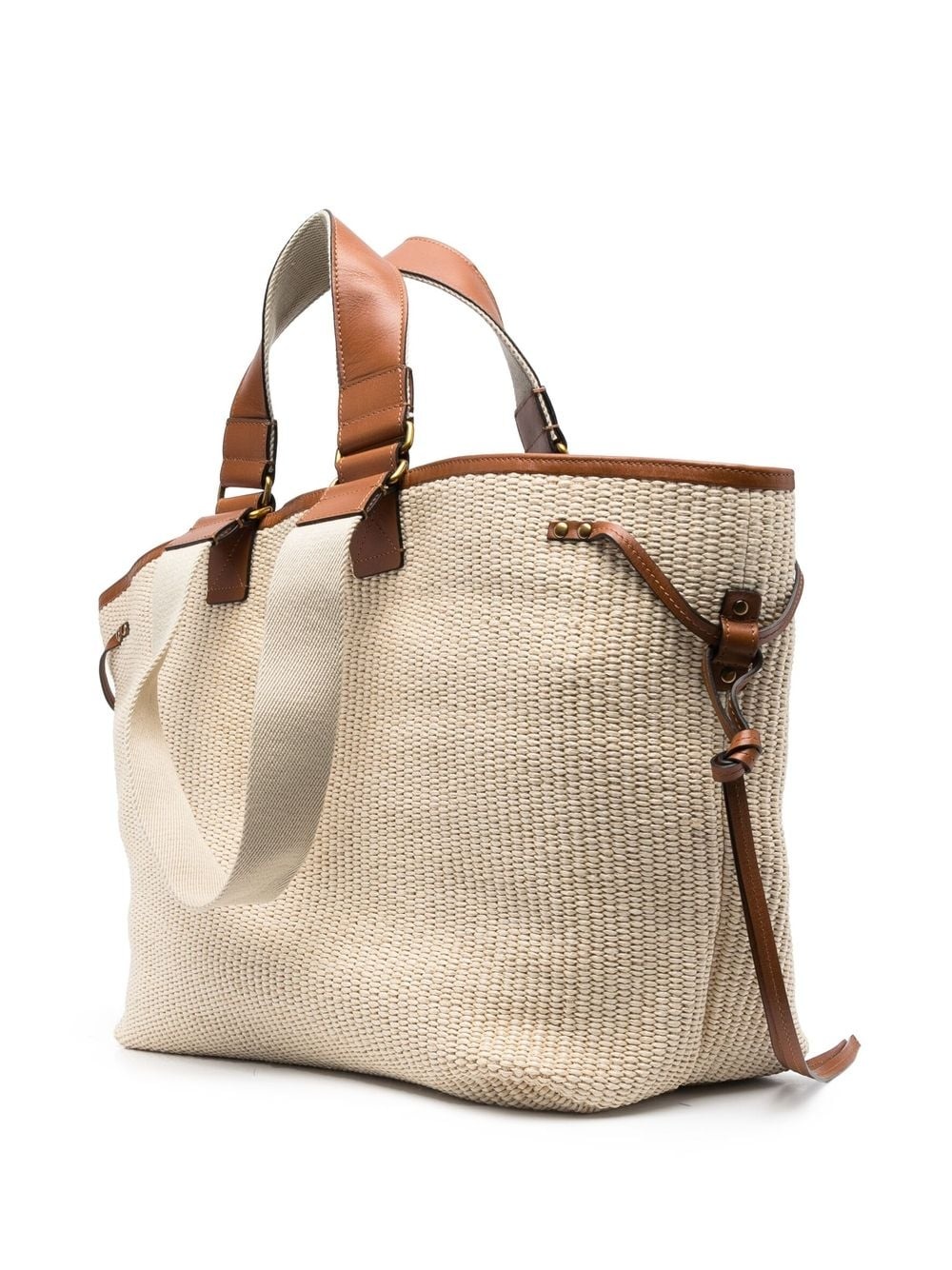 Wardy interwoven-design tote bag - 3