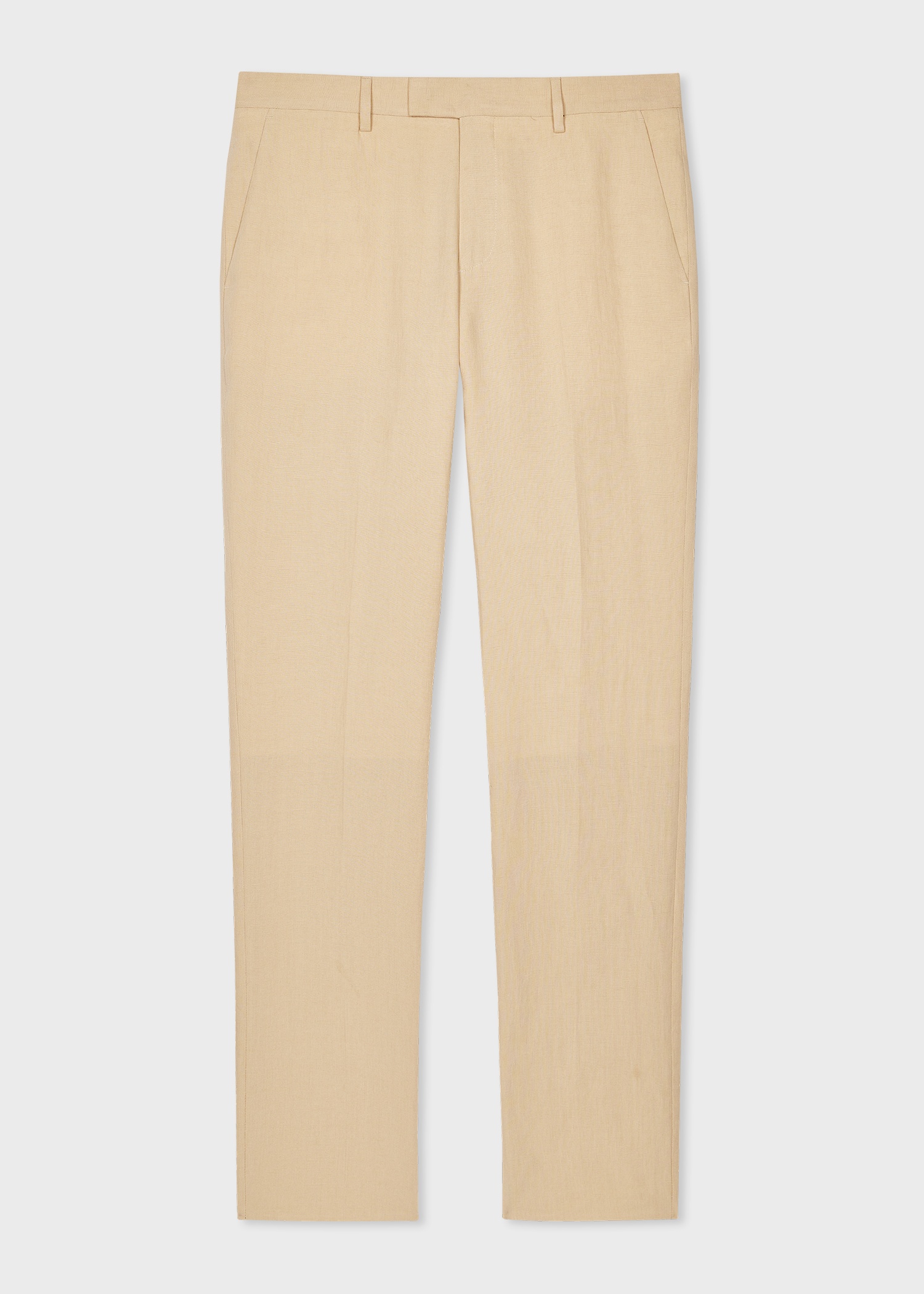 Beige Linen Suit - 5