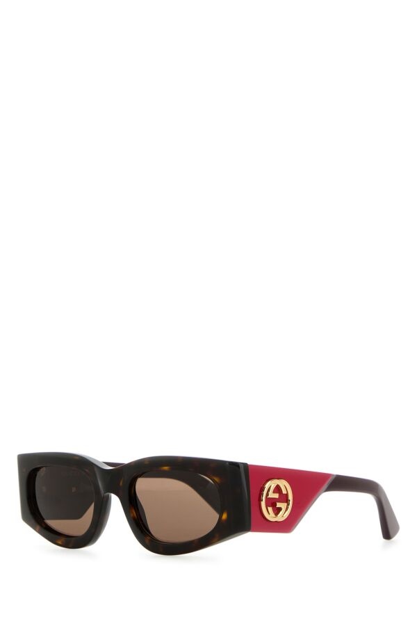 Gucci Woman Printed Acetate Sunglasses - 1