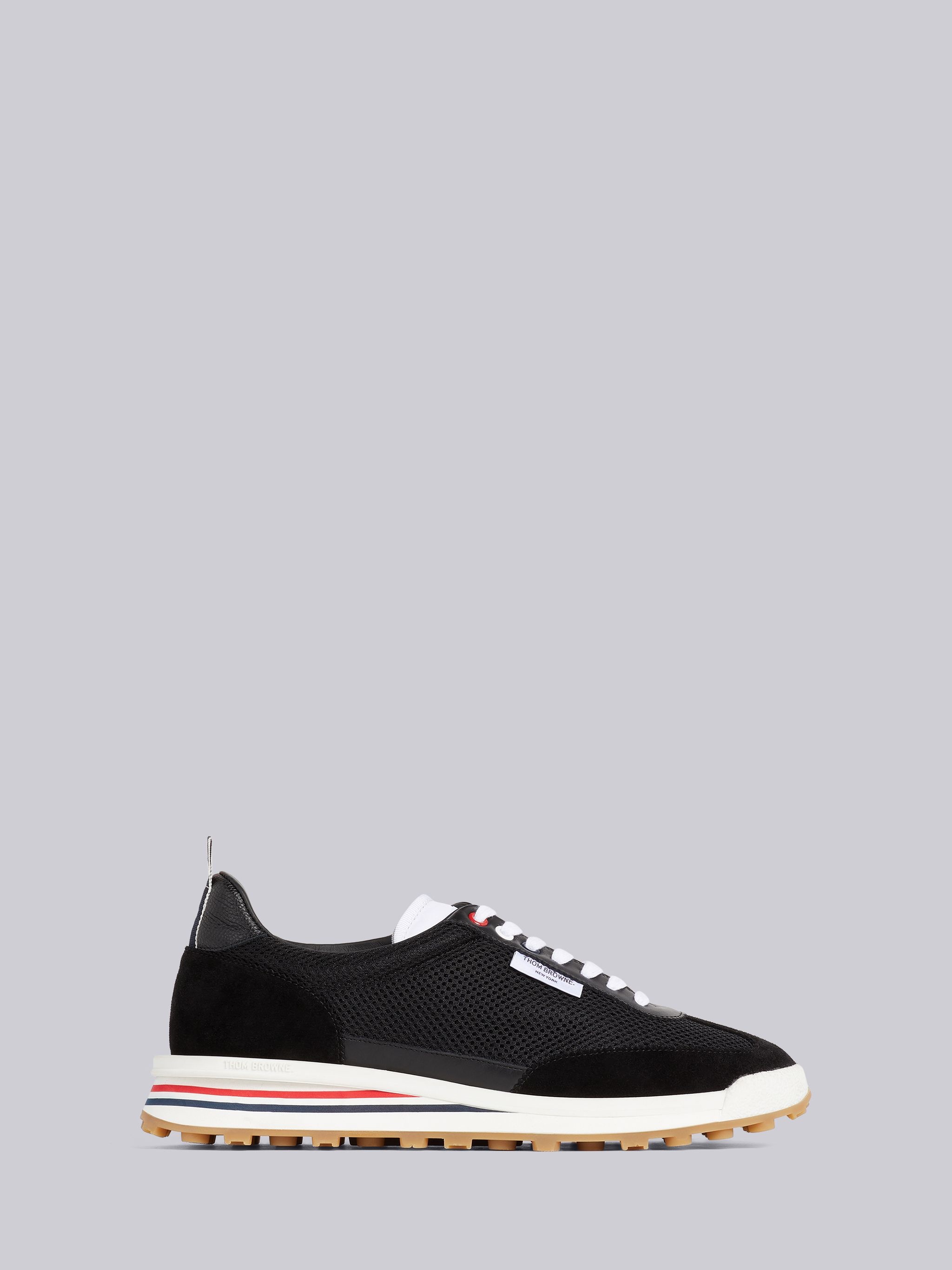 Black Ripstop Unlined Tech Runner - 1