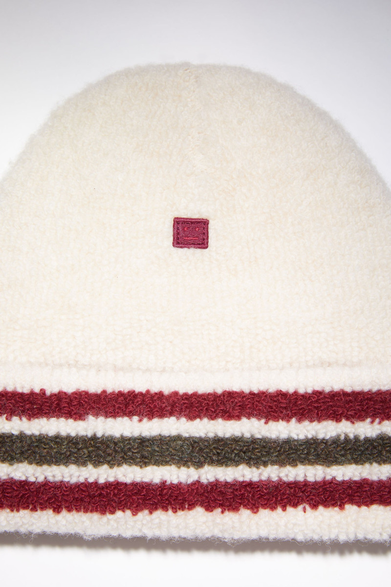 Varsity beanie hat - Dark khaki/multi 4