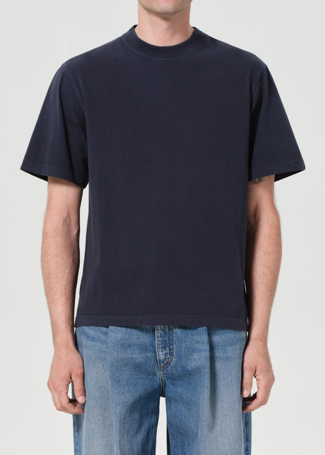ASHA MOCK NECK TEE IN LYON - 3