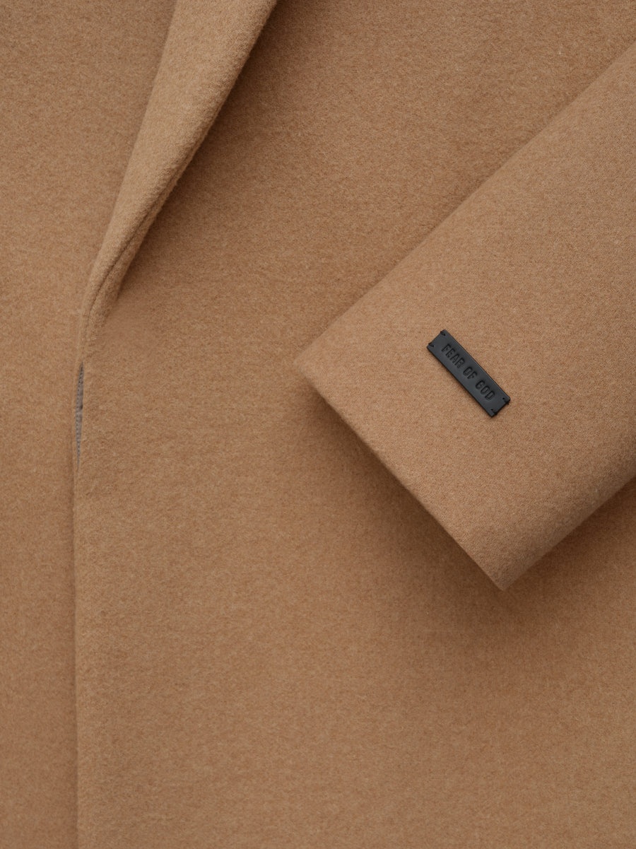 Melton Wool Overcoat - 6