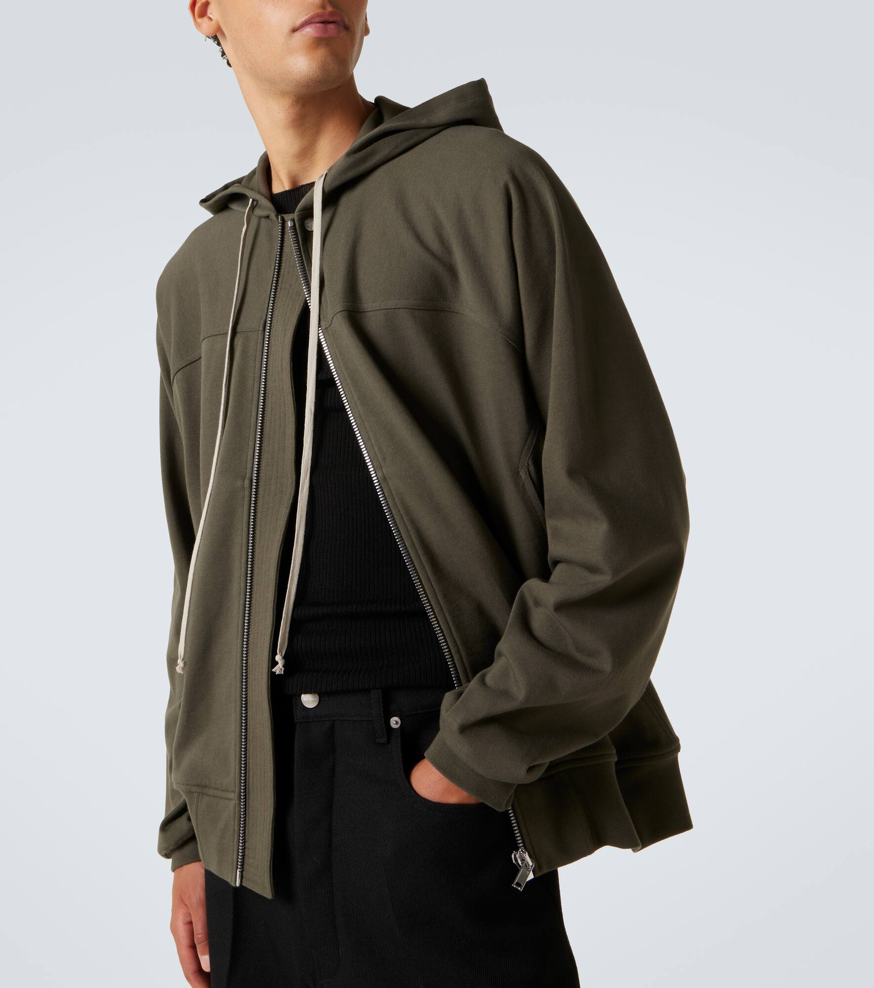 Cotton jersey hoodie - 5