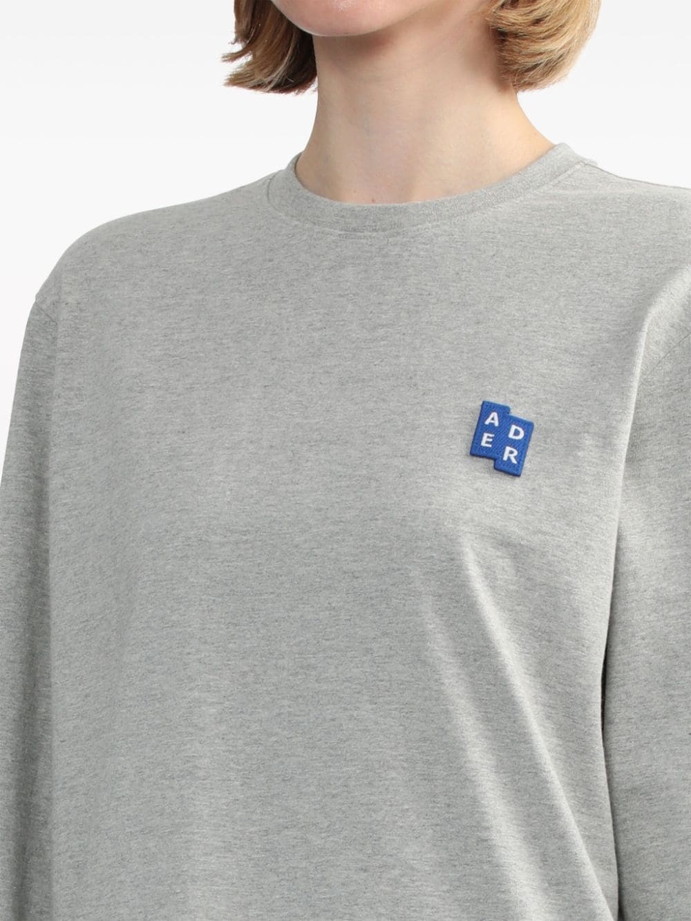 Tetris-appliquÃ© cotton T-shirt - 5