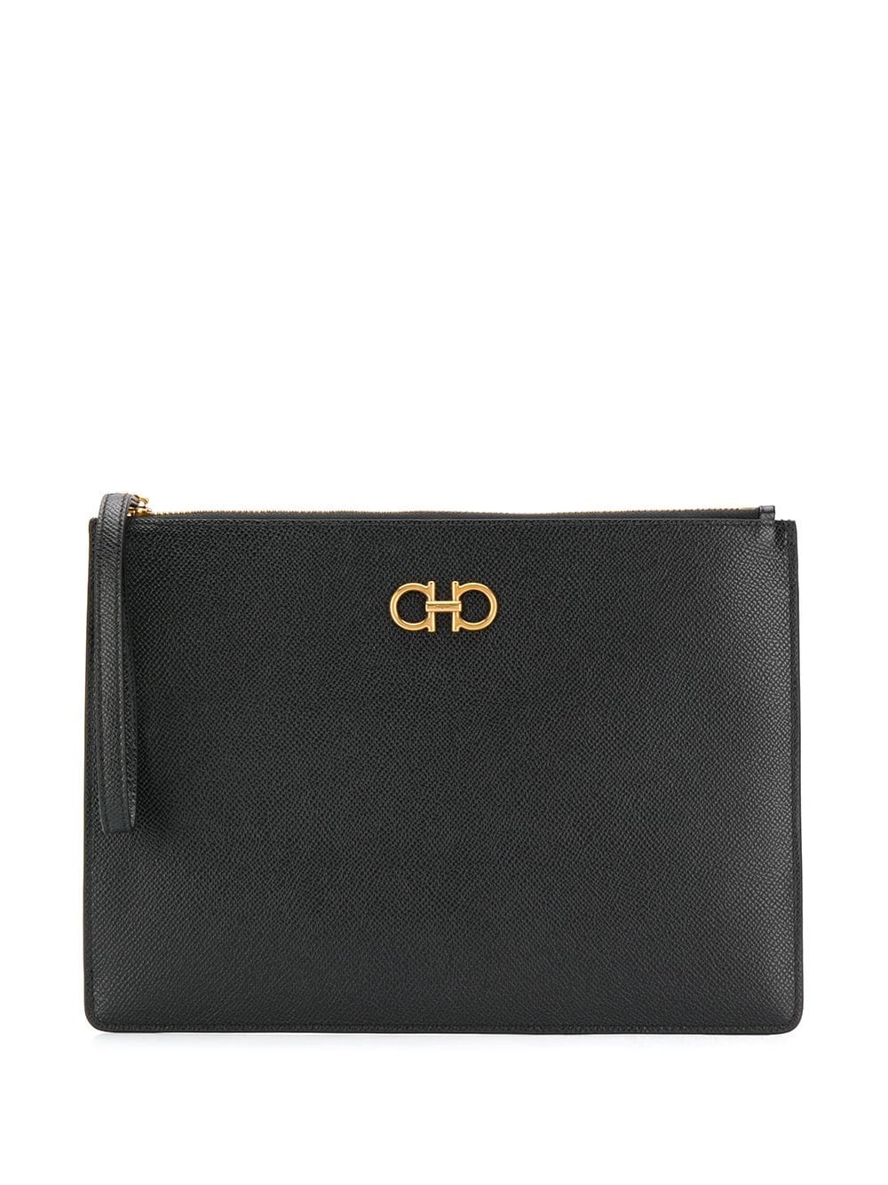 Gancini logo clutch  - 1