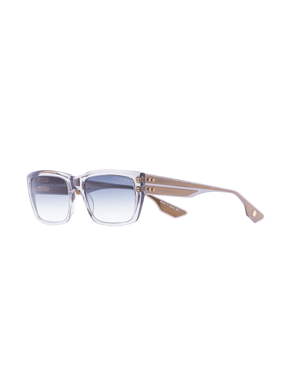 square-frame acetate sunglasses - 2