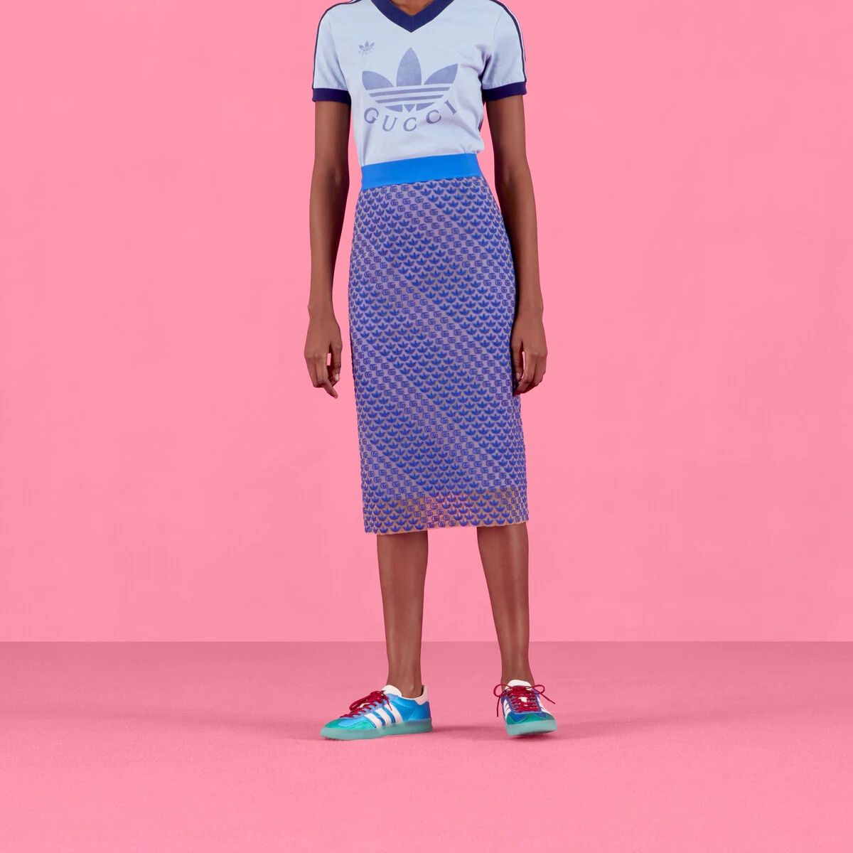 adidas x Gucci GG tulle skirt - 6