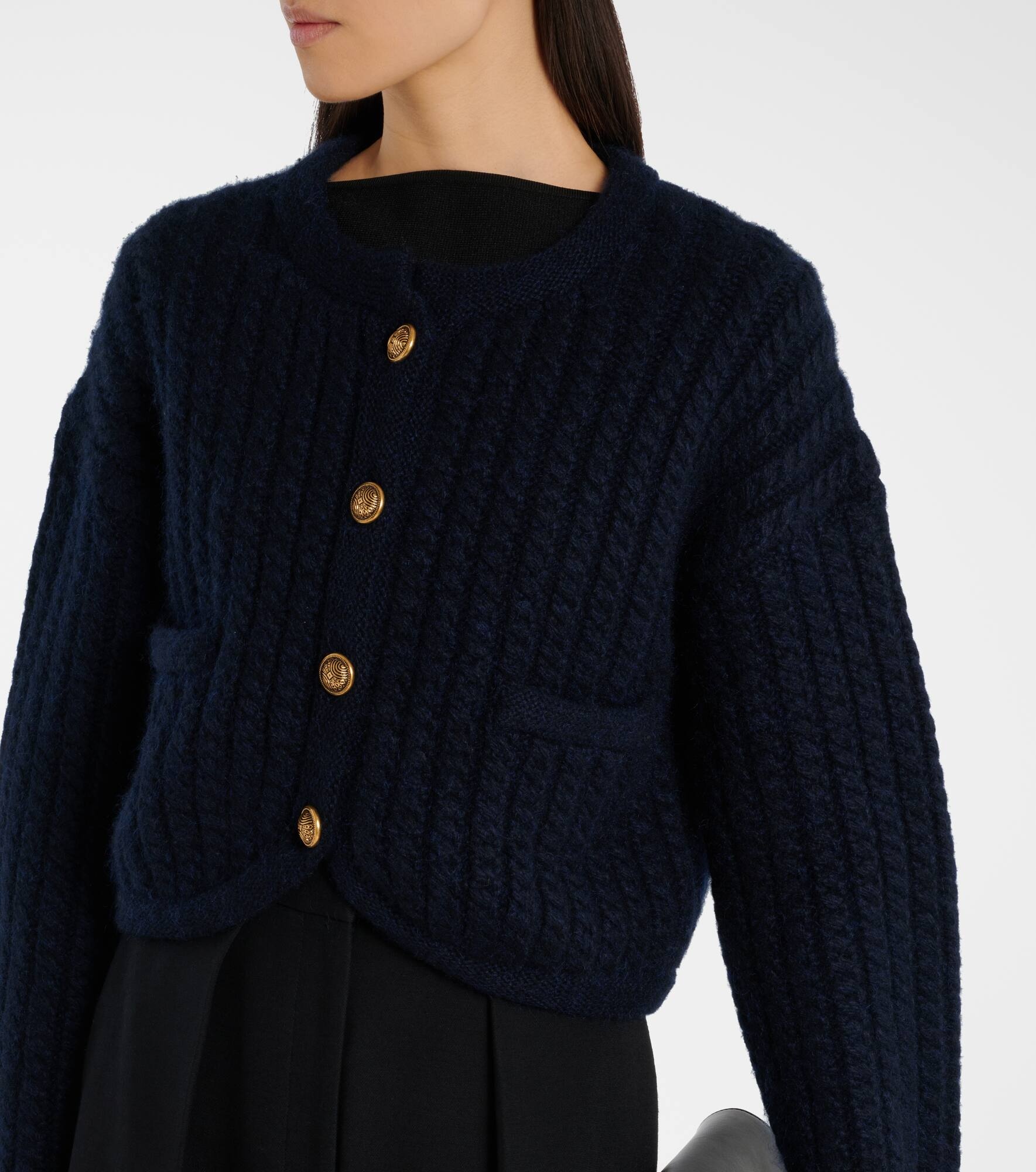 Balser cashmere and mohair cardigan - 4