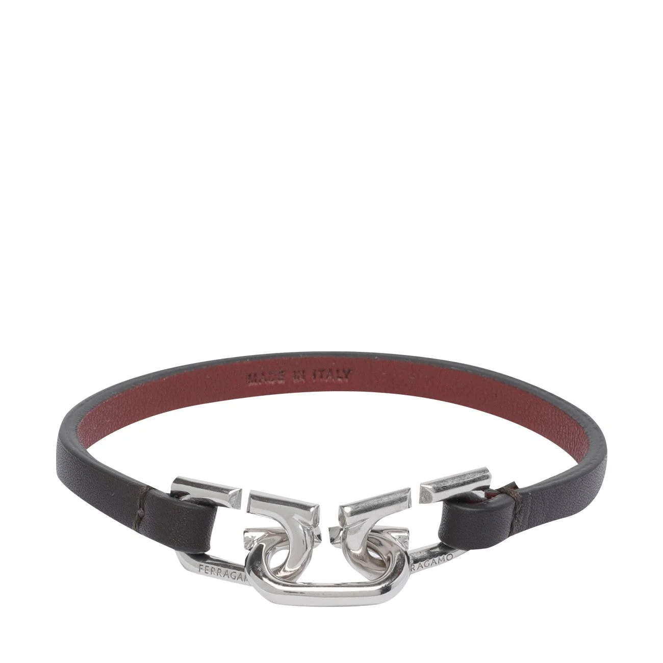 Ferragamo Men Chained Gancini Bracelet - 1