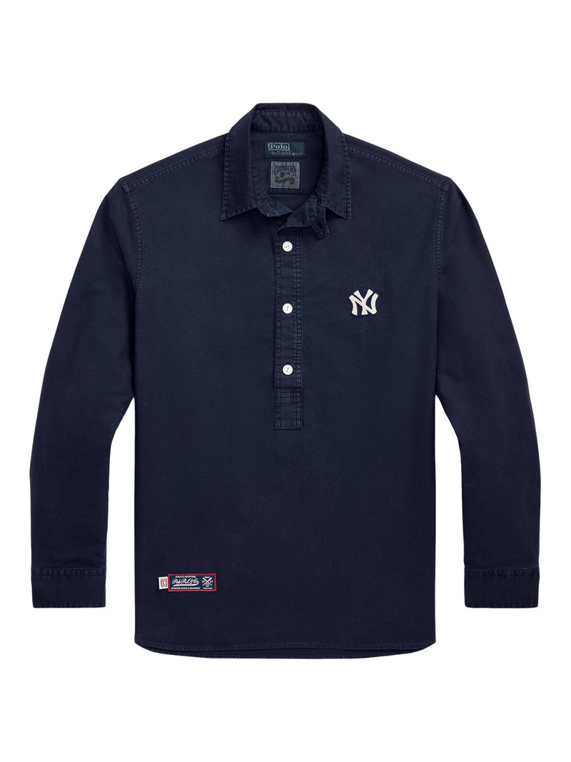 Men's Yankees Oxford Shirt - Aviator Navy 1
