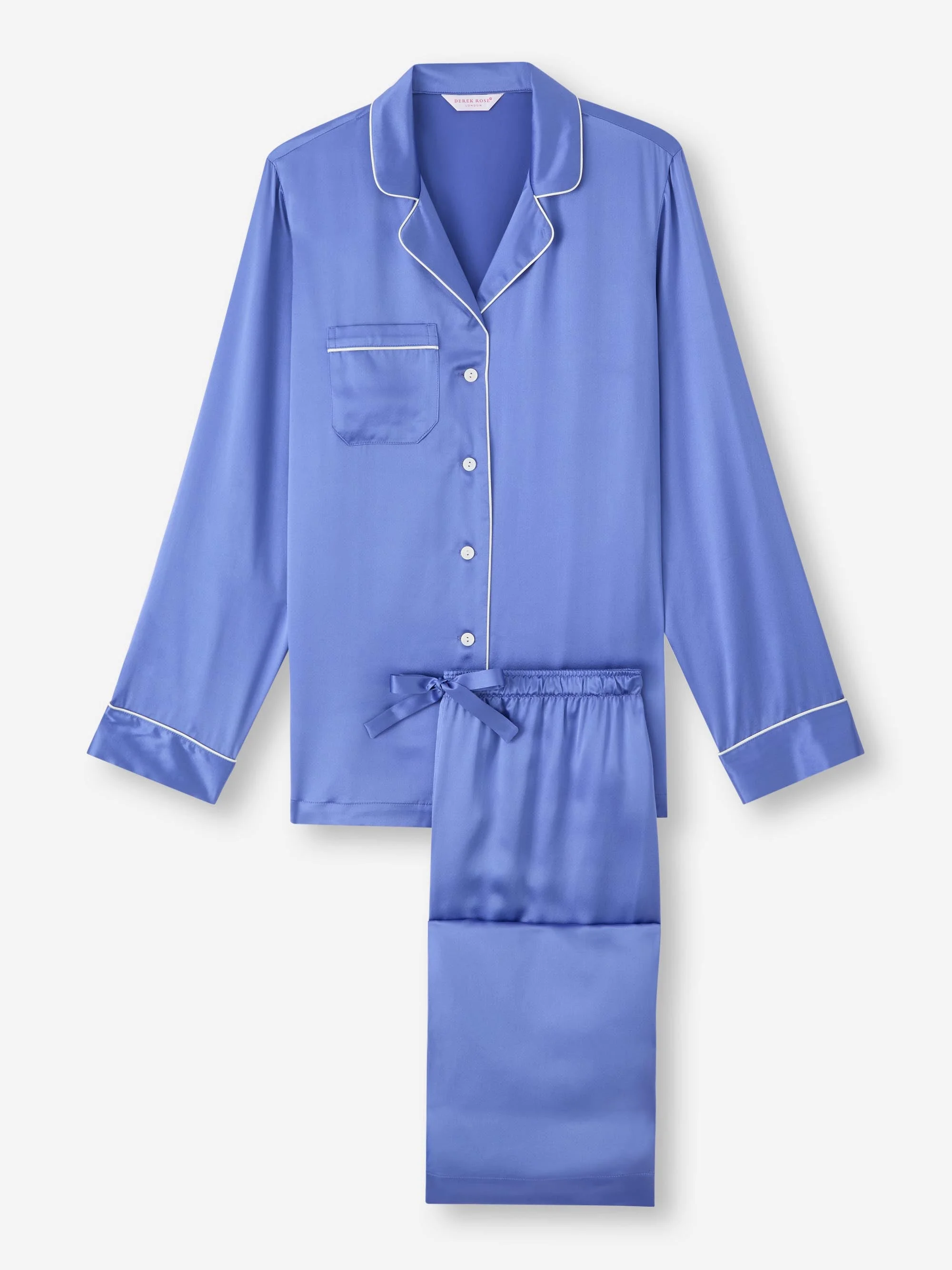 Women's Pajamas Bailey Silk Satin Amethyst - 1
