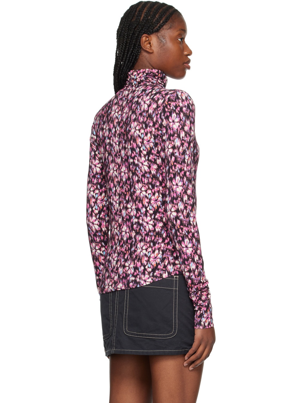 Pink Lou Turtleneck - 3