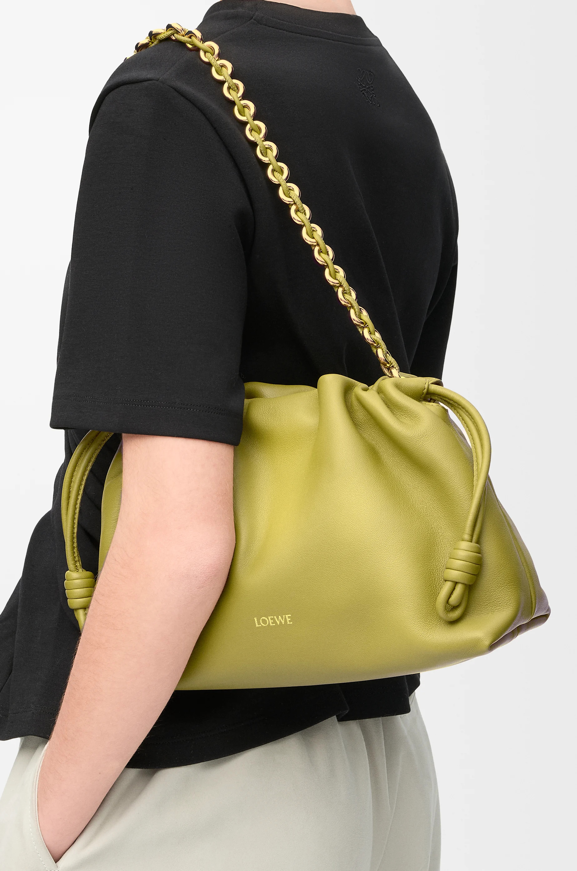 Medium Flamenco purse in mellow nappa lambskin - 3