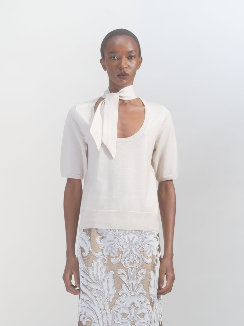 Dries Van Noten SHORT SLEEVE SWEATER outlook