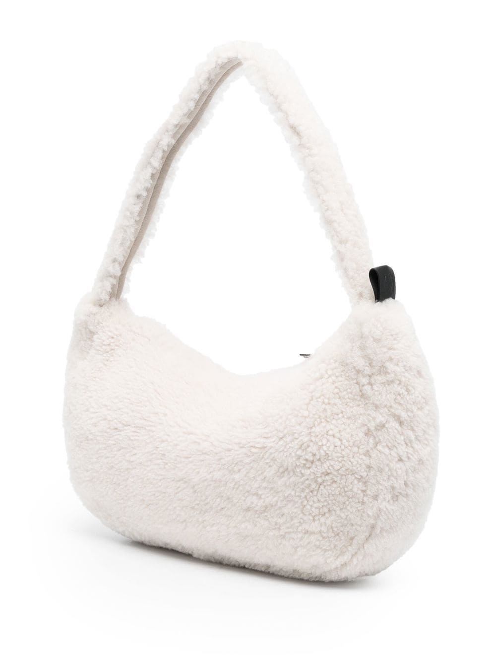 shearling shoulder bag - 3