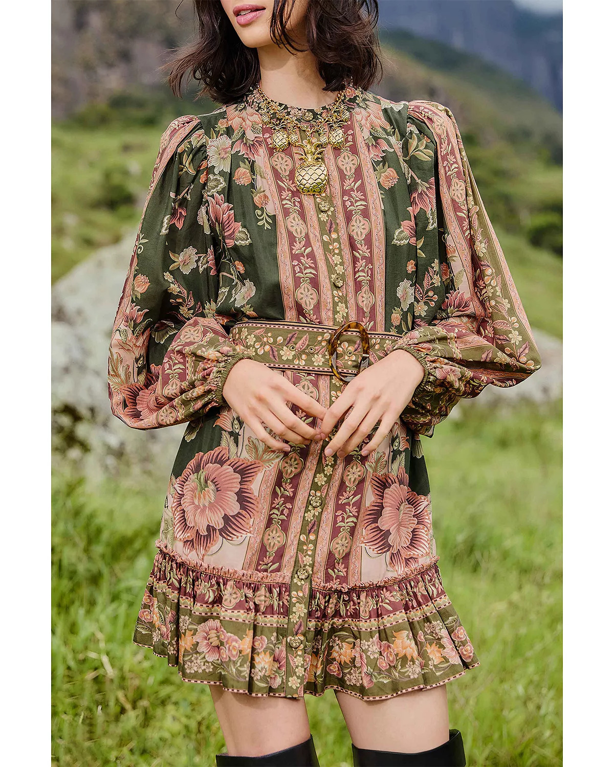 Flowering Garden Tree Dress - 3