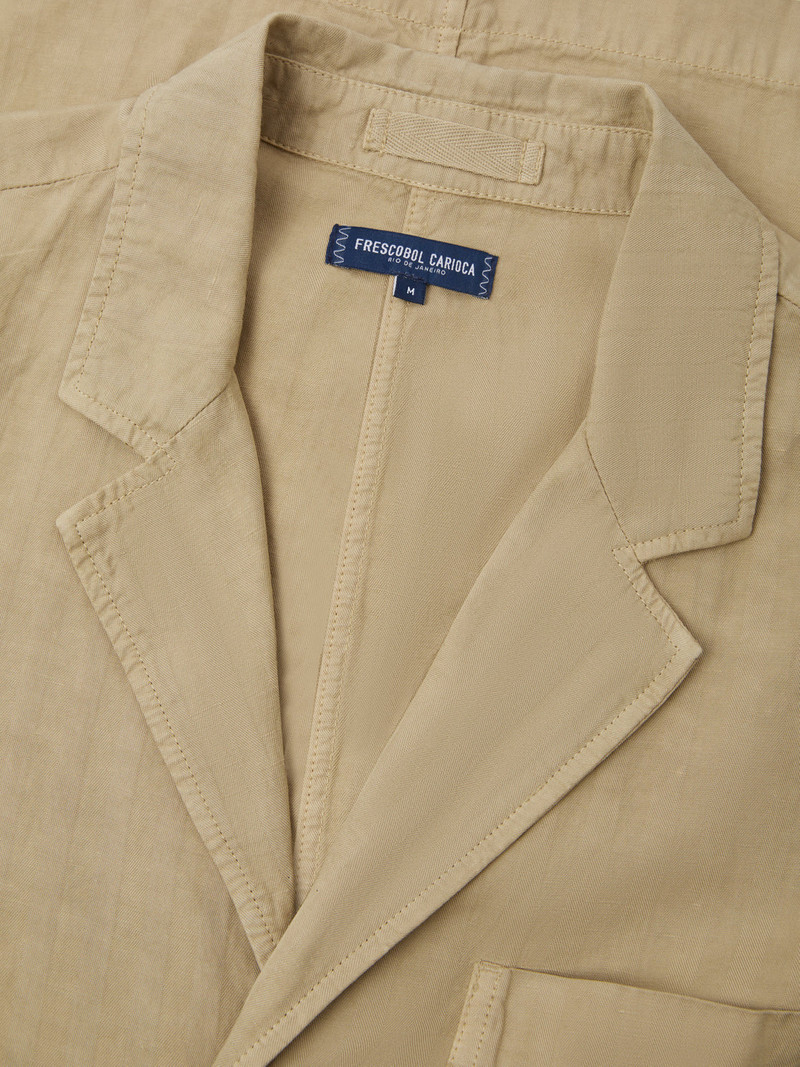 FRESCOBOL CARIOCA LIMA LINEN BLAZER outlook