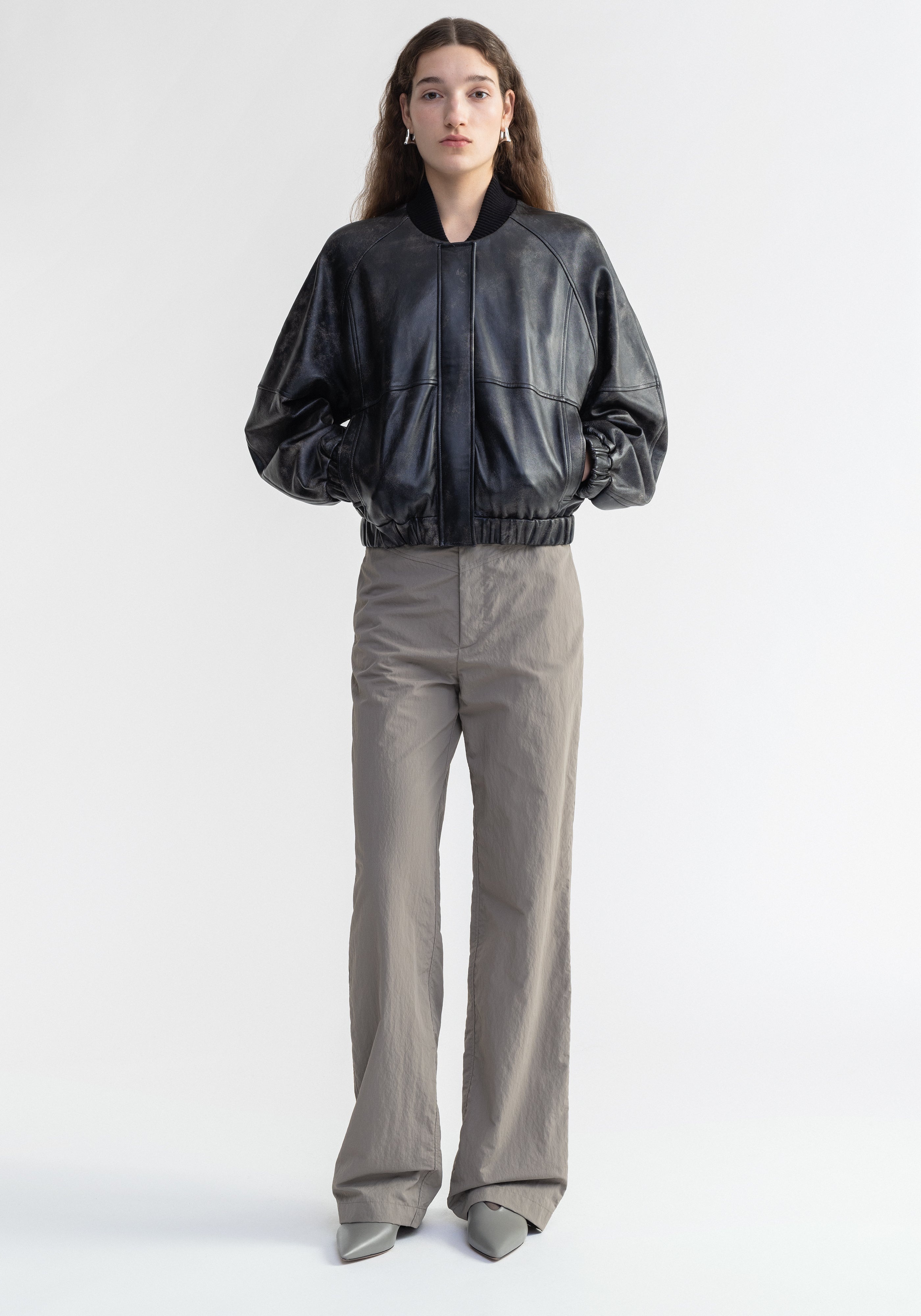 KELLY
Vintage leather bomber jacket - 2