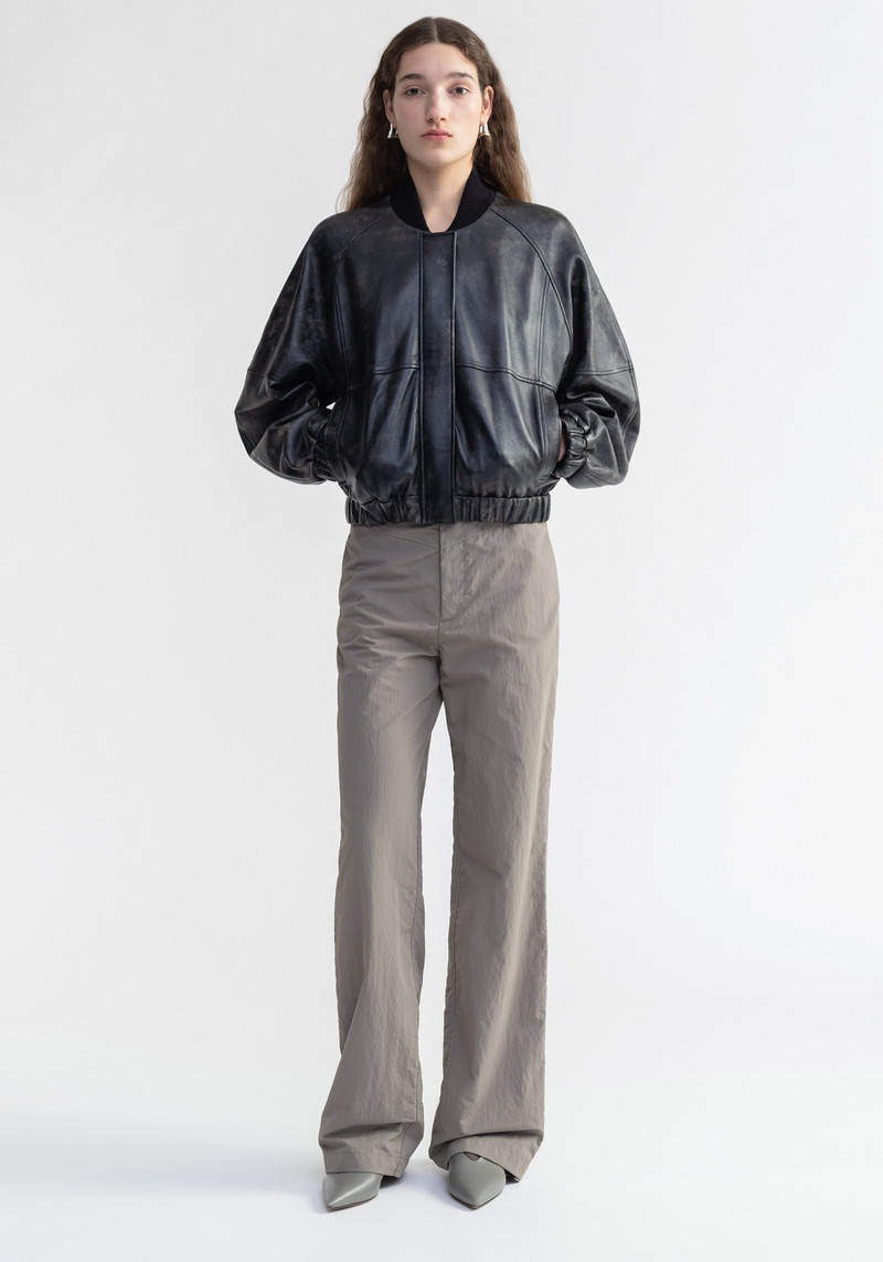 AERON KELLY
Vintage leather bomber jacket outlook