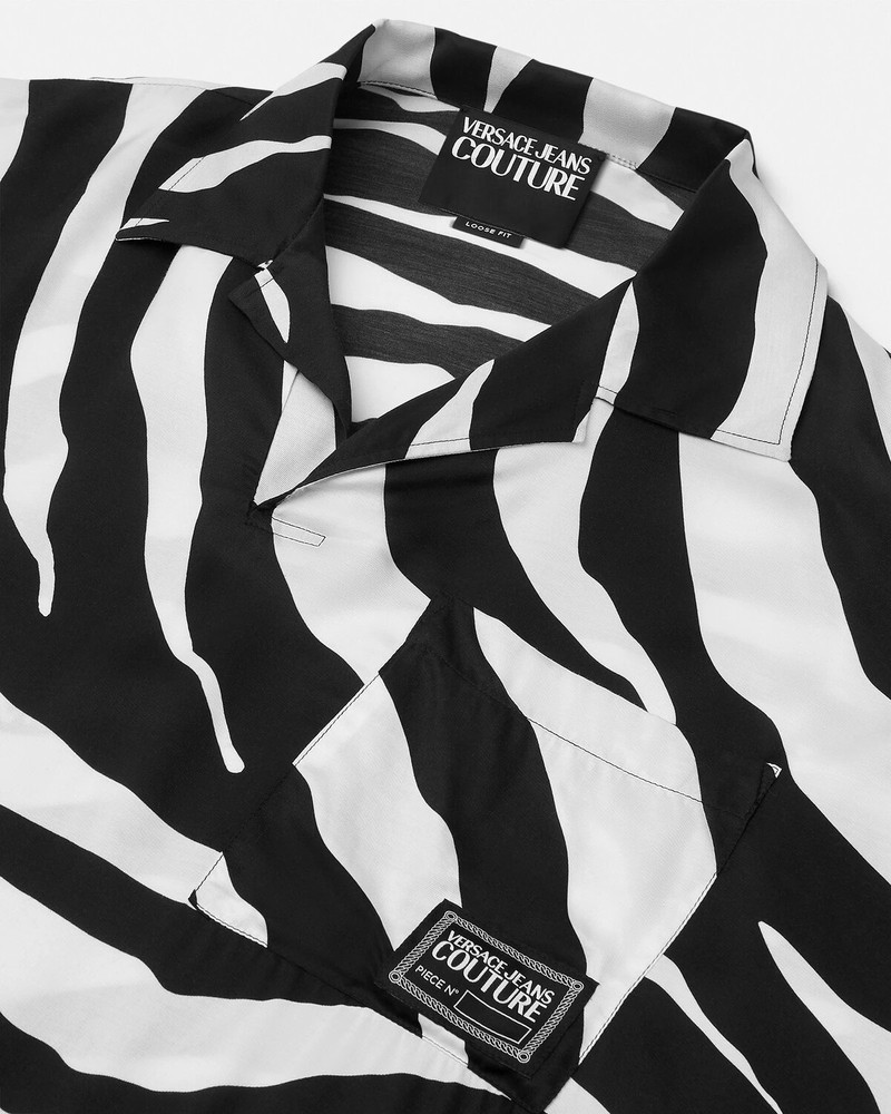 VERSACE JEANS COUTURE Zebra Polo Shirt outlook
