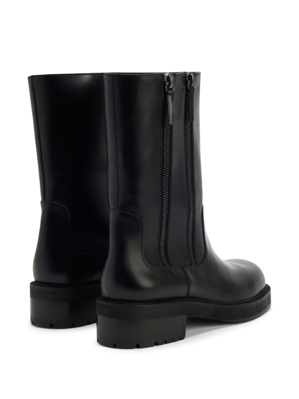 Faustus leather mid-calf boots - 3