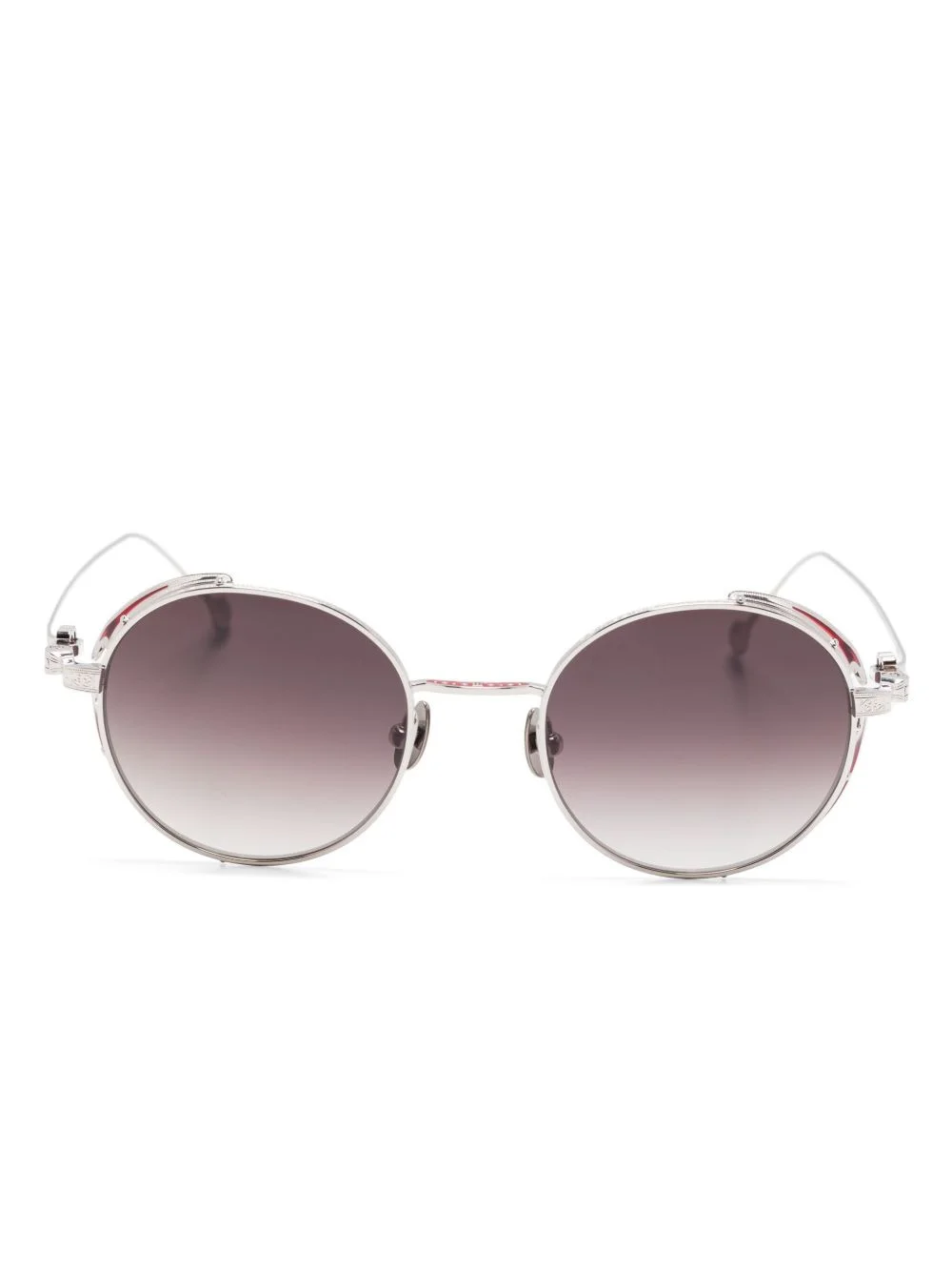 round-frame sunglasses - 1