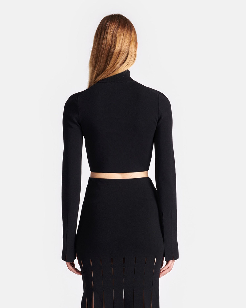 Fringed Zip-Up Cardigan 3