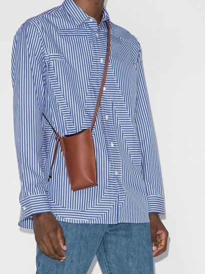 JW Anderson Anchor motif striped shirt outlook