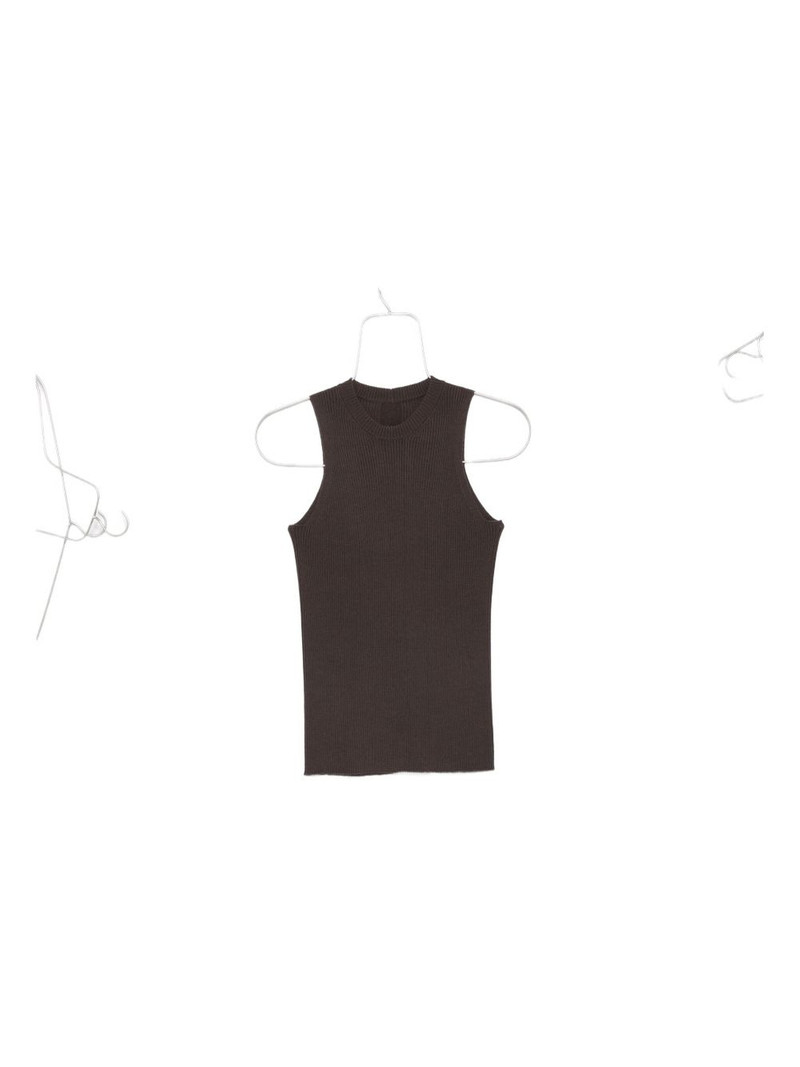 fine-ribbed tank top 1