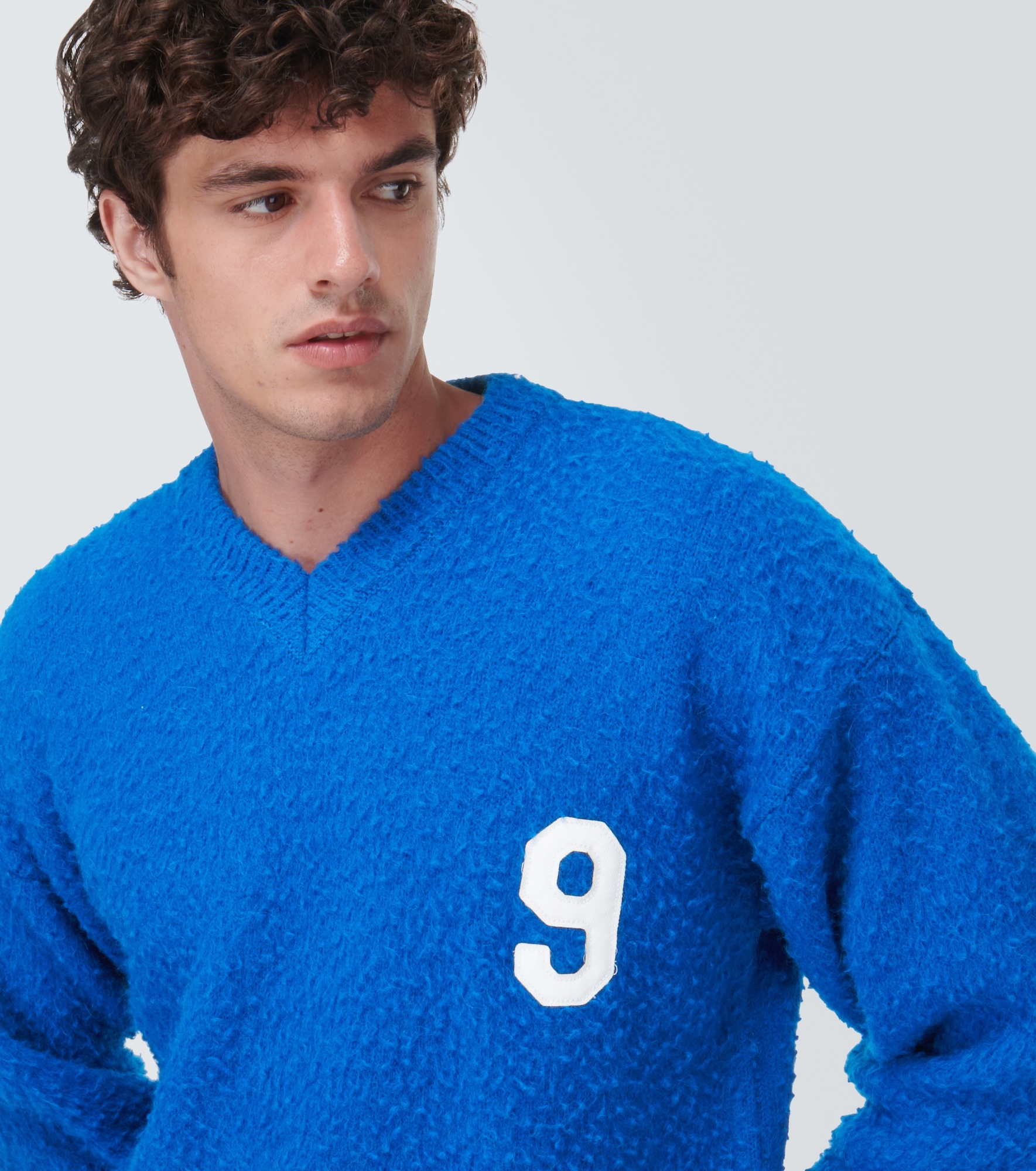 Bouclé sweater - 5