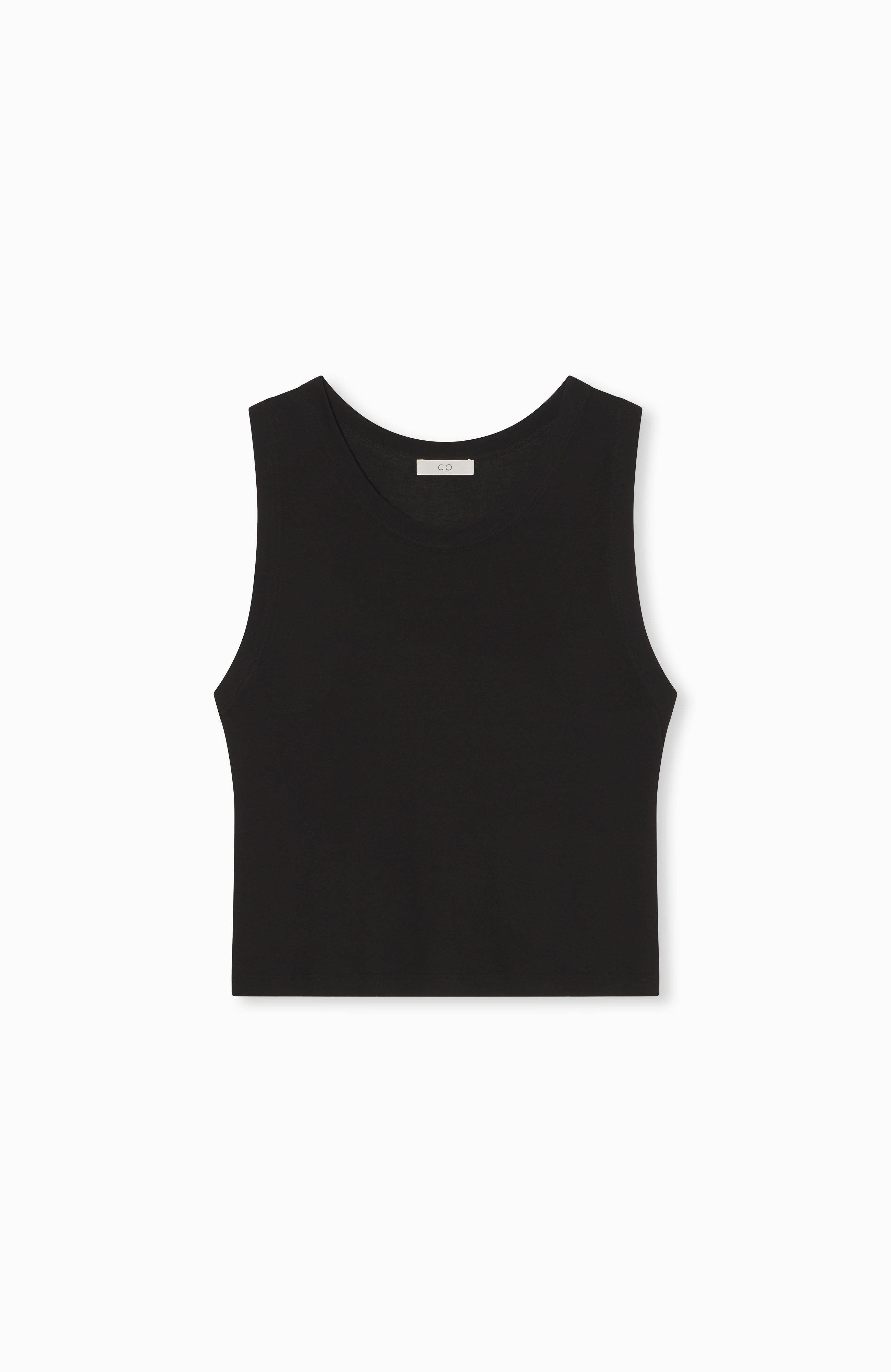 CO Loose Tank in Slub Jersey in Black at Nordstrom - 4