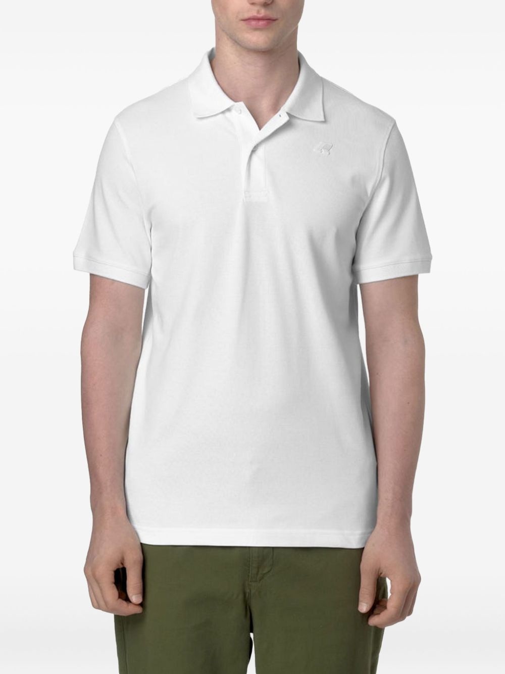 embroidered-logo polo shirt - 2