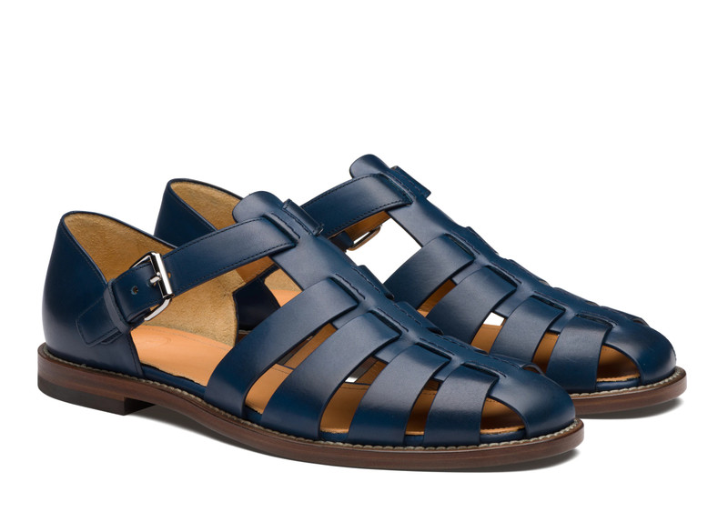 Church's Fisherman
Nevada Leather Sandal Blue outlook