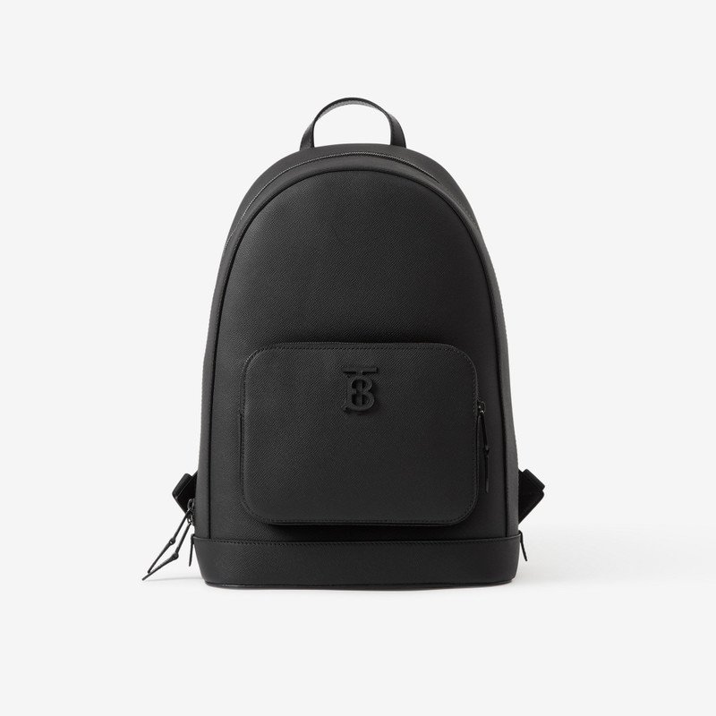 Grainy Leather Rocco Backpack 1