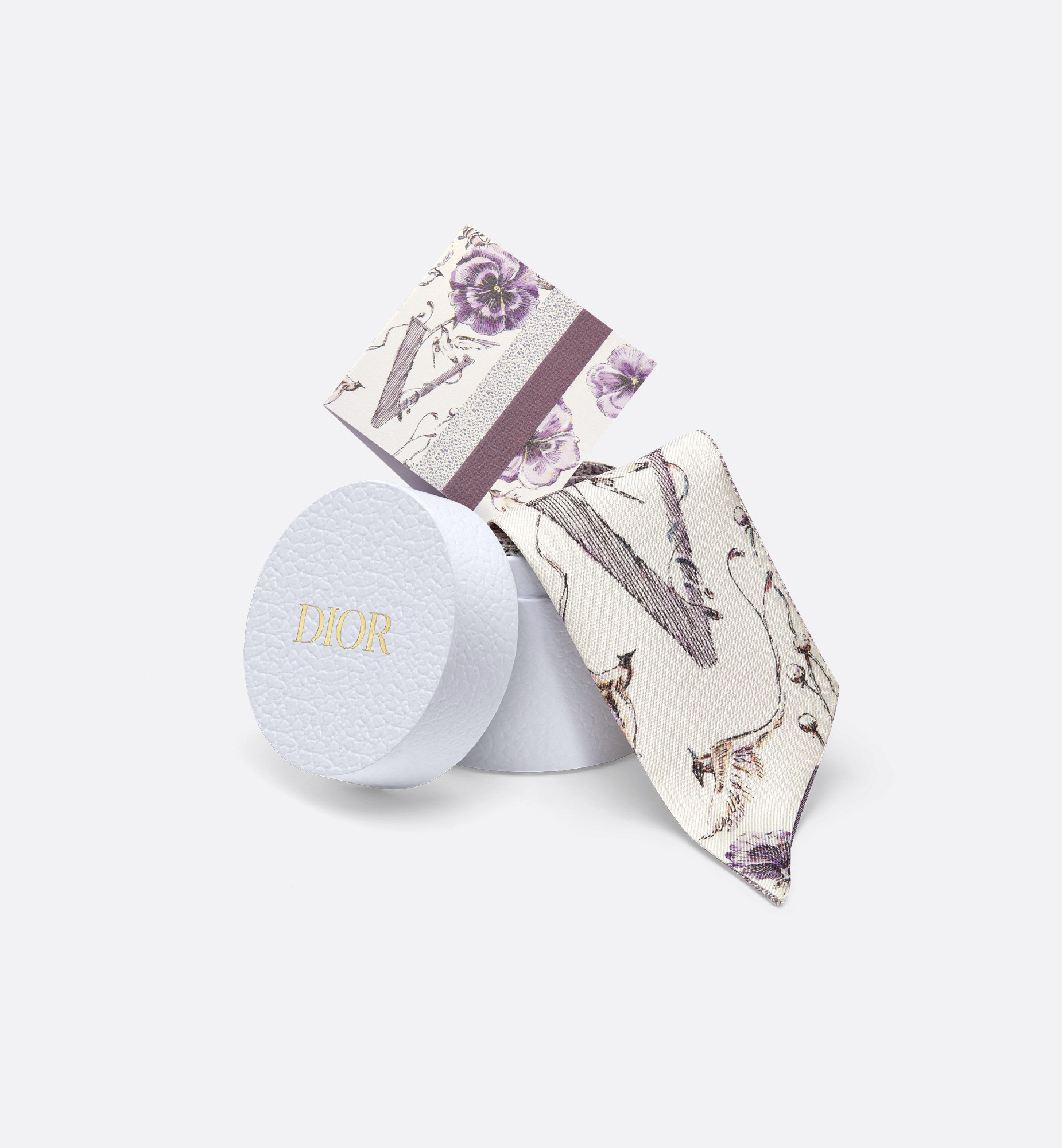 ABCDior V Violette - Voler Mitzah Scarf - 5